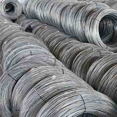 Perangkat Keras Kawat Baja Galvanis 12 Gauge Besi Dalam Warna Silver Q235