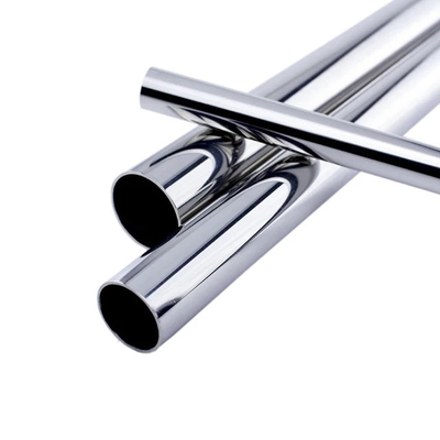 Pipa Tabung Stainless Steel AISI JIS 201 304 316L Ss Bagian Bulat Untuk Industri 0,15mm