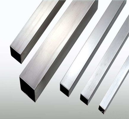 Tabung Stainless Steel 304 2B Permukaan Persegi Bentuk Persegi Panjang ASTM JIS 26 Pengukur Dingin Ditarik