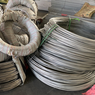 12 Gauge Kawat Baja Stainless Tali Kawat Baja Dingin Ditarik 201 301 304 316 SS Coil Wire