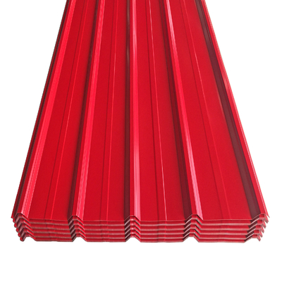 JIS Color Coated Galvalume Roofing Sheet Ppgi 1% Panel Logam Bergelombang