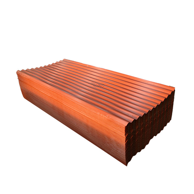Lembar Atap Dilapisi Warna Galvanis Ppcg 0.8mm