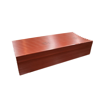 20g PPGI Roof Sheet Bergelombang 0.11mm Color Coated Profile Sheets
