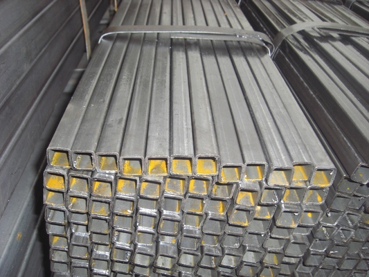 2x2 14 Gauge Galvanized Square Tubing Panjang 12m Ms Rectangular Pipe ASTM