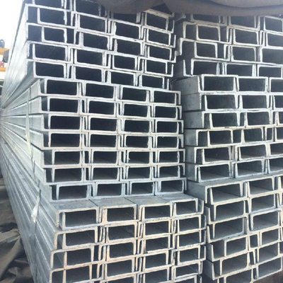 Baja Galvanis C Saluran U Bagian Konstruksi Saluran 50 * 50 * 3mm