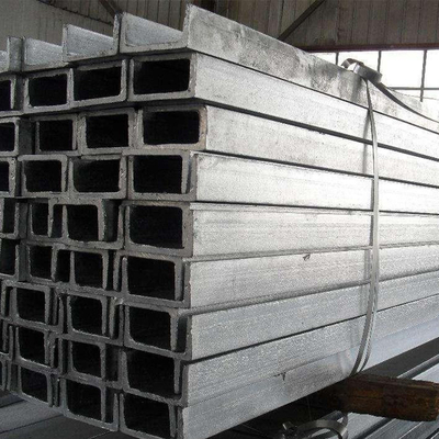 Baja Galvanis C Saluran U Bagian Konstruksi Saluran 50 * 50 * 3mm