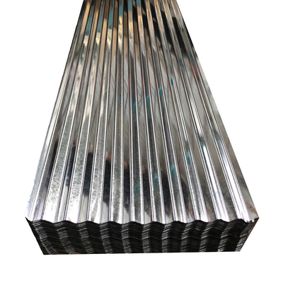 Z275 Hot Rolled Metal Roof Sheet Bergelombang Untuk Bangunan Rumah