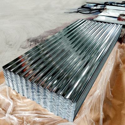 Lembar Atap Metal Murah DX51D 1250mm Panel Baja Anti Korosi GI