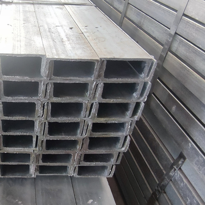 C Channel Baja Panjang Galvanis Profil U Beam 80 * 43 * 5mm Bahan Q235 Q345