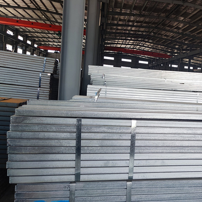 C Channel Baja Panjang Galvanis Profil U Beam 80 * 43 * 5mm Bahan Q235 Q345