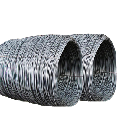 Batang Kawat Baja Galvanis Gulungan Panas SAE 1065 Logam Besi Seng Warna 20g/M2