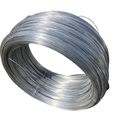 5.5 6.5mm Kawat Baja Galvanis Q195 100kgs Rod In Coil Hot Rolled