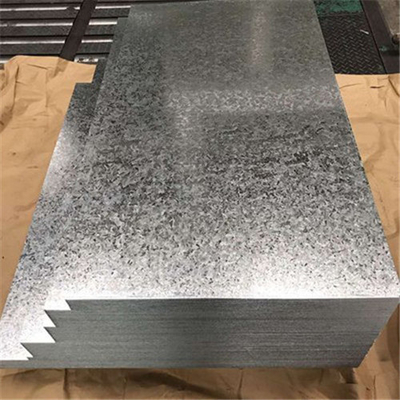 Lembaran Baja Berlapis Seng Plat Galvanis GI HDG Z120 / ㎡ 0,35mm 0,45mm 0,55mm