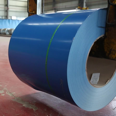 Zinc Coated Pre Painted Steel Coil Metal G550 Roofing PPGI Sheet Untuk Rumah 600mm