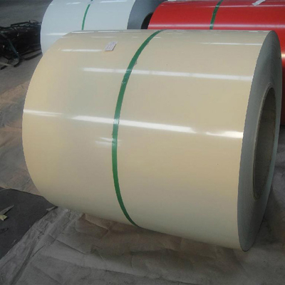 Warna Dilapisi Gl Prepainted Steel Coil Lembaran Logam PPGI Galvanis 1500mm