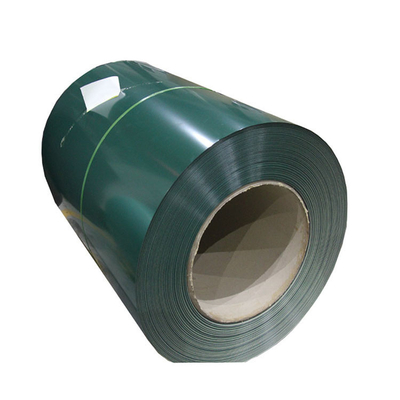 Warna Dilapisi Gl Prepainted Steel Coil Lembaran Logam PPGI Galvanis 1500mm