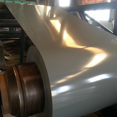 Warna Dilapisi Gl Prepainted Steel Coil Lembaran Logam PPGI Galvanis 1500mm