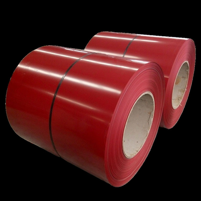 24 Gauge PPGI Steel Sheets Coil DX52D Dengan Warna RAL Hot Rolled Galvanized