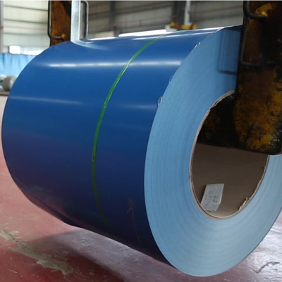 Lembaran Galvanis PPGI Steel Coil Seng Dilapisi ASTM 0.8mm 0.12mm