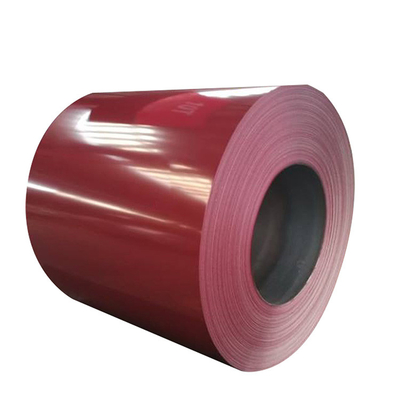Colour Coated PPGI Steel Coil Galvanis Tebal 0,55mm Dengan Standar AISI