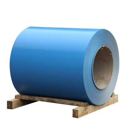 Colour Coated PPGI Steel Coil Galvanis Tebal 0,55mm Dengan Standar AISI