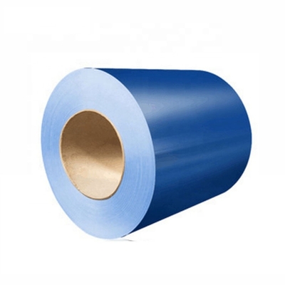 Warna RAL PPGI Prepainted Galvanized Steel Coil Z40 Q235B Ukuran Disesuaikan 1250mm