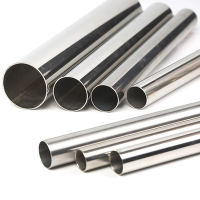 304L Stainless Steel Dilas Tabung Pipa Dipoles 2B BA Disesuaikan