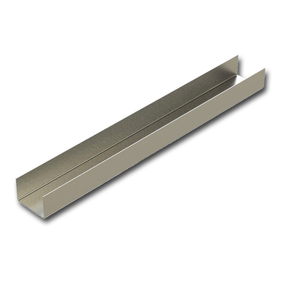 SUS 304 321 Saluran Stainless Steel Profil U / C Beam SS 409 Hot Rolled 100 * 50 * 5mm