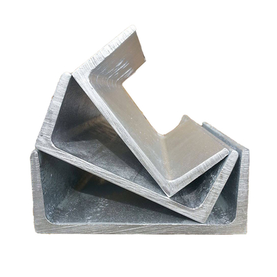 SUS 304 321 Saluran Stainless Steel Profil U / C Beam SS 409 Hot Rolled 100 * 50 * 5mm