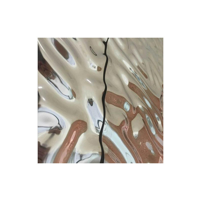 Plat Stainless Steel Bergelombang Air 0.3mm 0.5mm 0.8mm 1.5mm 304 316 316L 321 Lembar SS
