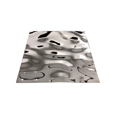 Plat Stainless Steel Bergelombang Air 0.3mm 0.5mm 0.8mm 1.5mm 304 316 316L 321 Lembar SS