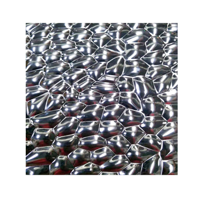 Plat Stainless Steel Bergelombang Air 0.3mm 0.5mm 0.8mm 1.5mm 304 316 316L 321 Lembar SS