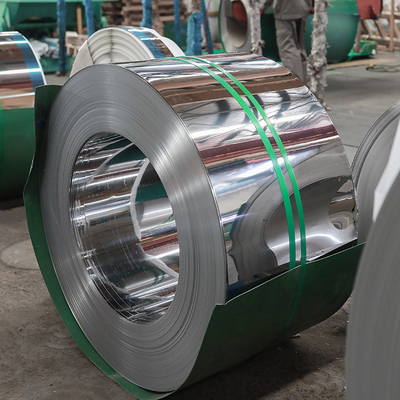 Lembar Coil Stainless Steel Cold Rolled 0.5mm 1mm 2mm 2B Selesai ASTM 201 304 316 SS Strip Coil