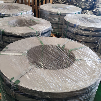 Stainless Steel Metal Strip Hot / Cold Rolled 304 304L 316 316L Kustomisasi Coil Strips