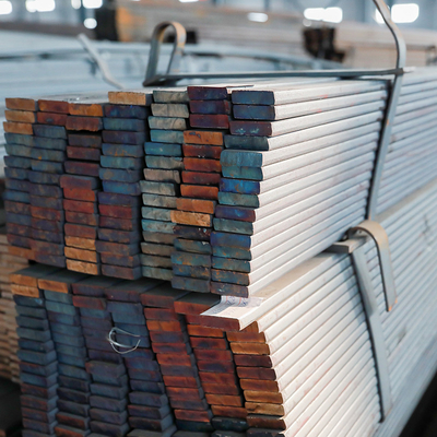 Pengelasan ASTM Galvanized Flat Bar ISO9001 4mm Baja Ringan Flat