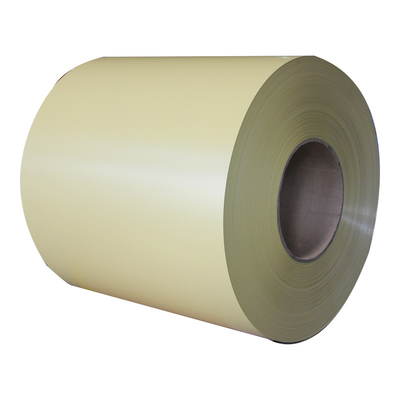 Orange GB Prepainted Galvanized Steel Sheet Dalam Coil PVDF Aluzinc Coil