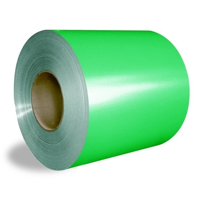 Green 600mm Baja Galvalum Prepainted DX51D Color Coated Sheet Coil