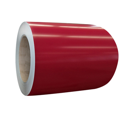 Green 600mm Baja Galvalum Prepainted DX51D Color Coated Sheet Coil