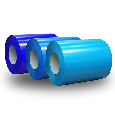 Biru H112 Ppgl Steel Coil A3003 Warna Aluzinc Galvalume Steel Coil