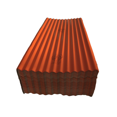Cold Rolled Ral Color Corrugated Ppgi Sheet Z40 Color Coated Galvalume