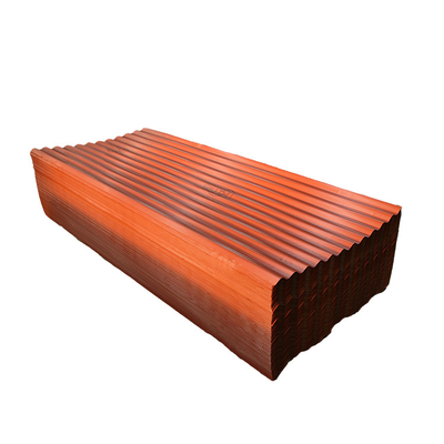 20g PPGI Roof Sheet Bergelombang 0.11mm Color Coated Profile Sheets