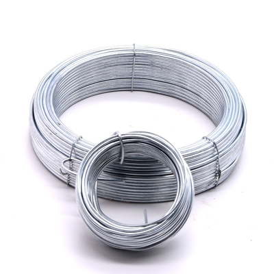 Kawat Baja Besi GI Karbon Rendah Q235 Dilapisi Seng 10 12 14 Gauge