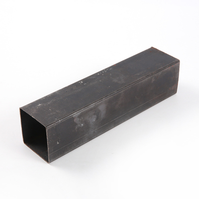 Q345 Hitam Tabung Baja Galvanis Pipa Persegi 4x4 14mm