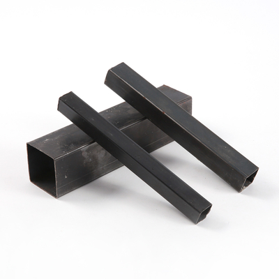 Q345 Hitam Tabung Baja Galvanis Pipa Persegi 4x4 14mm