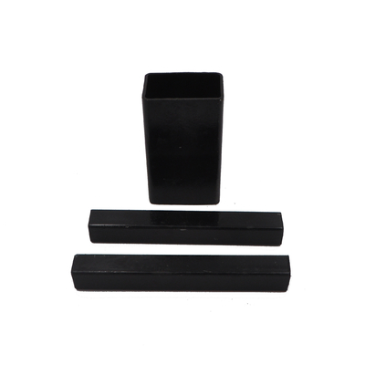 Pipa Persegi Besi Hitam Ss400 6x6 Tabung Persegi Galvanis Ms Hot Rolled