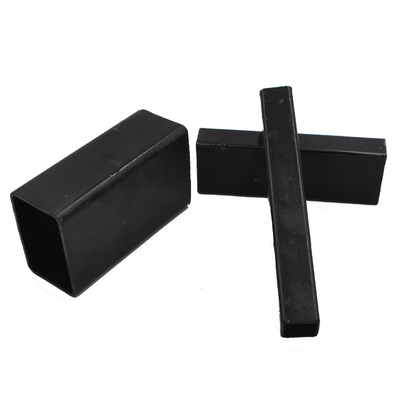 Pipa Persegi Besi Hitam Ss400 6x6 Tabung Persegi Galvanis Ms Hot Rolled