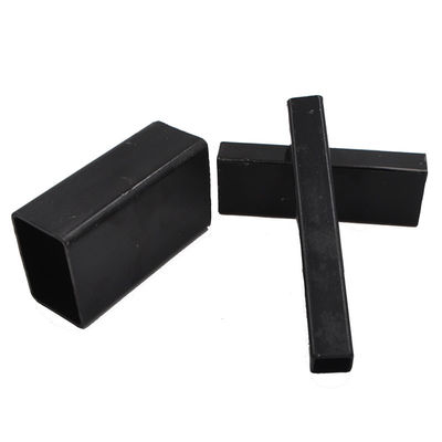 ASTM 7mm Black Metal Square Tubing S235JR 2 Inch Black Steel Pipe
