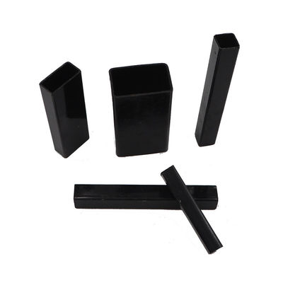 ASTM 7mm Black Metal Square Tubing S235JR 2 Inch Black Steel Pipe