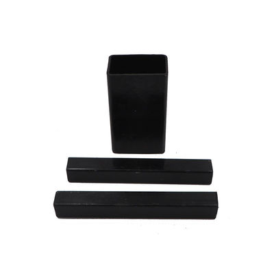 ASTM 7mm Black Metal Square Tubing S235JR 2 Inch Black Steel Pipe