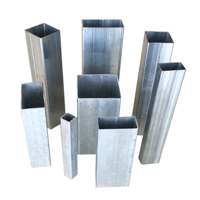6M 2 X 3 Tabung Persegi Galvanis Q215 Erw Bagian Berongga Persegi Panjang